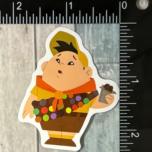 ๐10/$10๐ Disney Pixar Up Reusable Waterproof Vinyl Sticker Decal - Picture 1 of 1